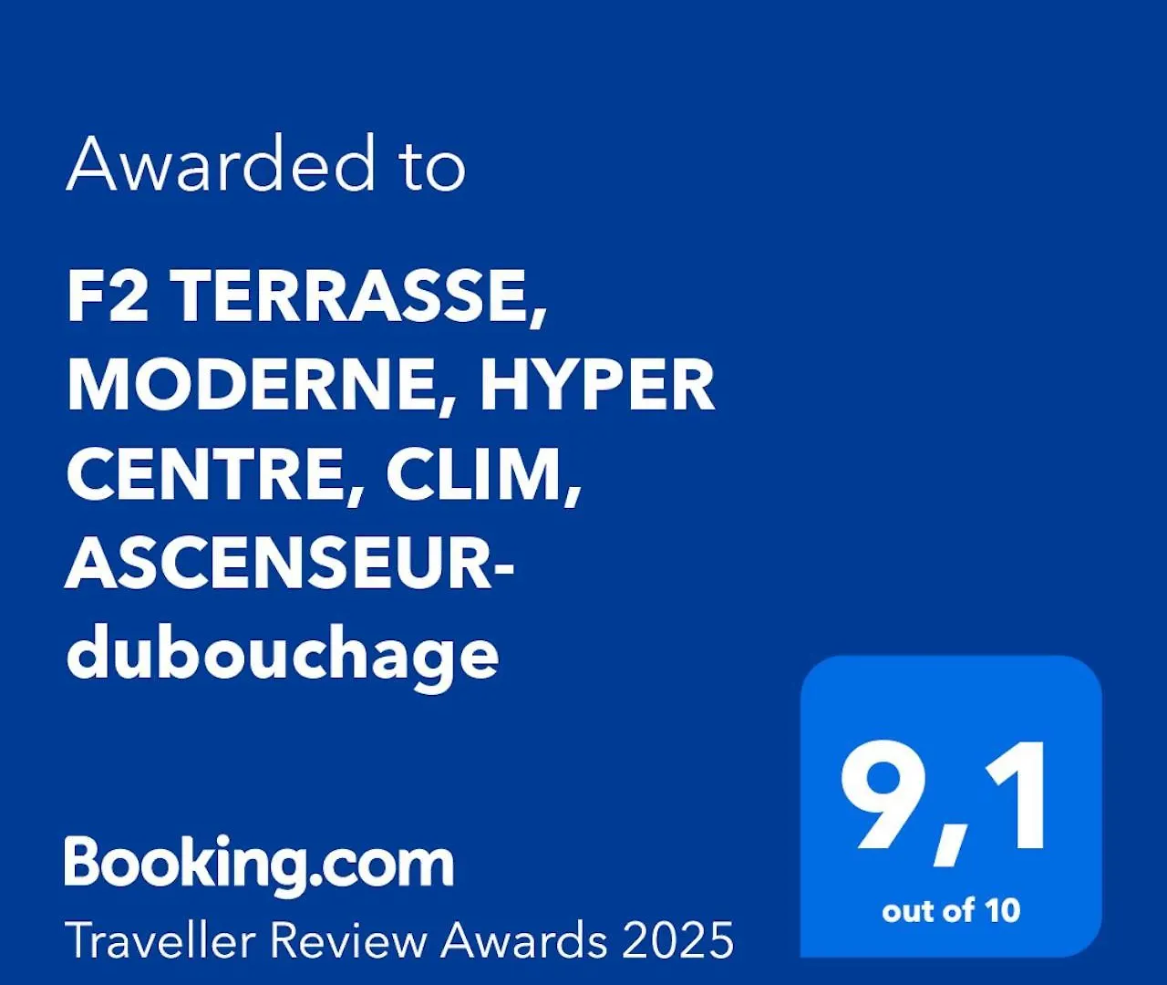 F2 Terrasse, Moderne, Hyper Centre, Clim, Ascenseur- Dubouchage Apartment Nice